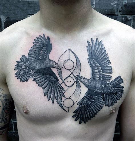 Bird Chest Tattoo Designs, Ideas and Meaning | Tattoos For You