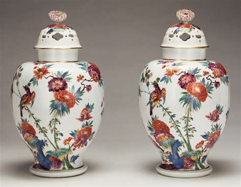 Pair of Lidded Vases (Getty Museum)