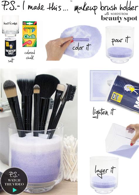 SOBBING ON FIFTH: DIY Makeup Brush Holder