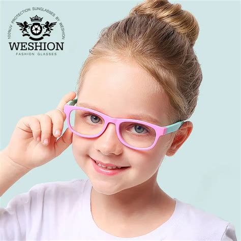 Kids Reading Sunglasses Blue Light Blocking Glasses Transparent Computer Eyeglasses ...