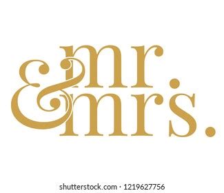 Typography Calligraphy Wedding Text Sign Graphic Stock Vector (Royalty Free) 1219627756 ...