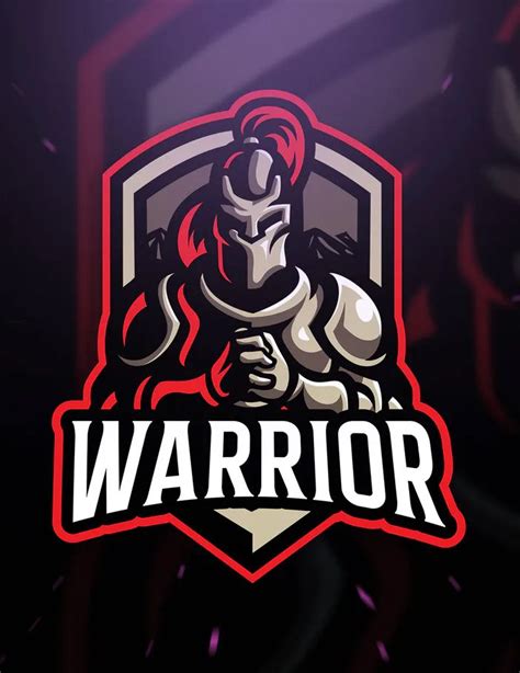 Warrior Logo, Spartan Warrior, Team Logo Design, Mascot Design, Fantasy Football Logos, Warrior ...