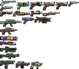 Terraria Texturepack: Ranged Weapons(not complete) by lollppaint on DeviantArt