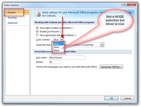 How-to Change the Outlook 2007 Color Scheme