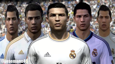 Cristiano RONALDO from FIFA 04 to FIFA 14 (PC, PS3, Xbox ONE) - YouTube