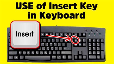 Use of Insert Key || Insert key on keyboard - YouTube