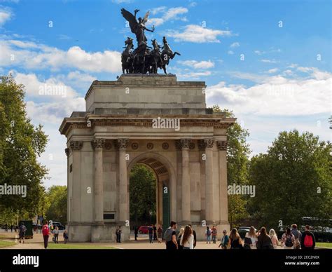 Wellington Arch, London Stock Photo - Alamy