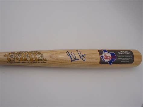 Nolan Ryan Autographed Signed Bat JSA Certified Authentic Autograph ...