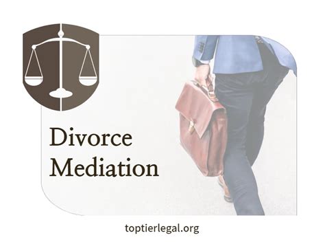 Divorce mediation process and 3 advantages - toptierlegal.org