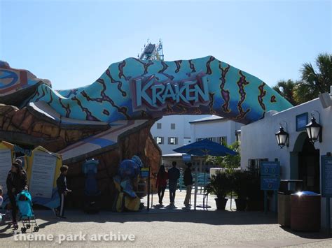 Kraken at SeaWorld Orlando | Theme Park Archive