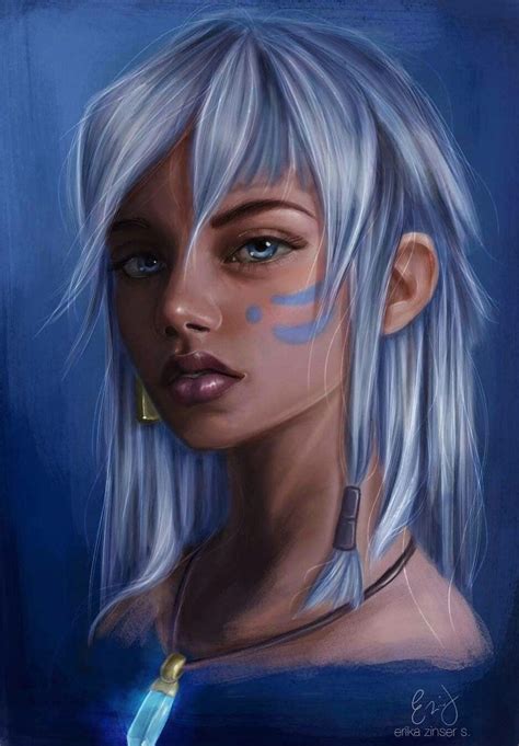 Disney Princess Heroines fanart - Kida of Atlantis | Disney princess kida, Disney fan art ...