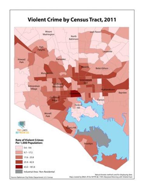 Where the Crime Is In Baltimore | The Lines Between Us