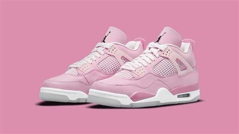 Pink Air Jordan 4 Orchid Sneakers Are Made For Love