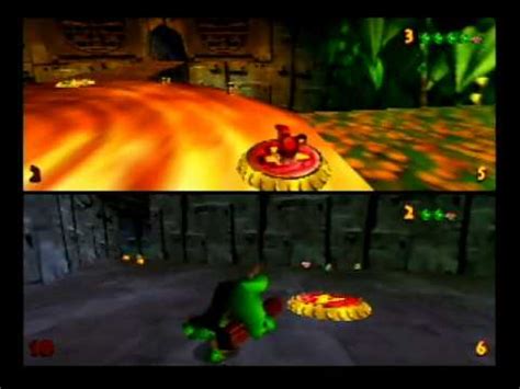 Donkey Kong 64 Multiplayer: (Varia31) Diddy Kong vs. (Realm8) Green Krusha - YouTube