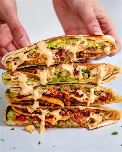 Vegan Crunchwrap Supreme Recipe | The Feedfeed