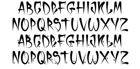 Horror Cholo font by Biroakakarati | FontRiver