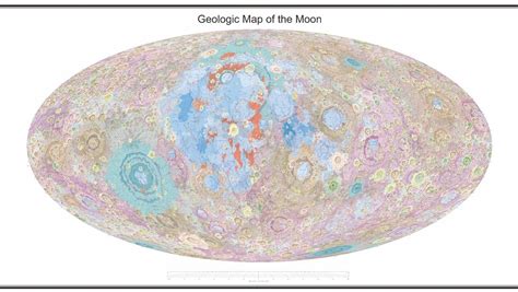 خريطة القمر الصينية الجديدة تلتقط الميزات الجيولوجية القمرية بتفاصيل لا ...