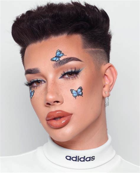 James Charles “Instagram Filter” Makeup looks | James charles, Butterfly makeup, Makeup looks