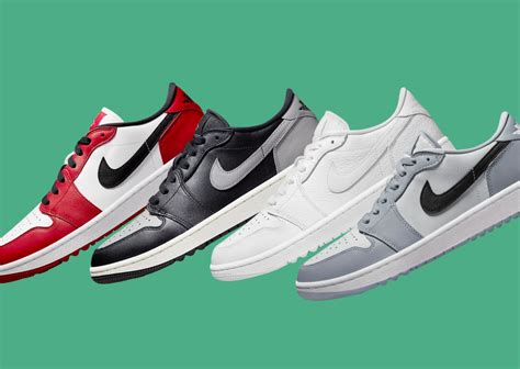 Air Jordan 1 Low Golf in Four Colorways