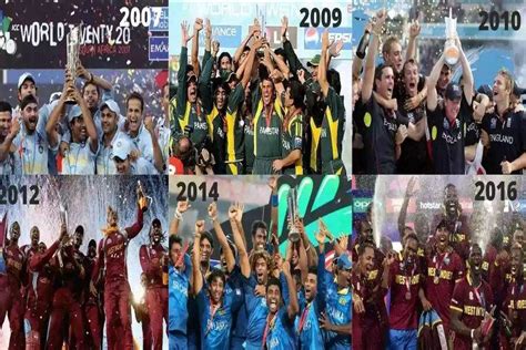 T20 World Cup Winners List since first edition in 2007 - India Fantasy