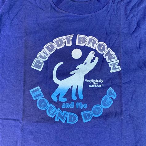 Vintage Buddy Brown And The Hound Dogs "Definitely The Best" T-Shirt | jointcustodydc