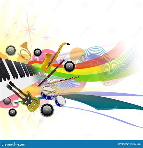 Music Festival Template 1 stock illustration. Illustration of groovy ...