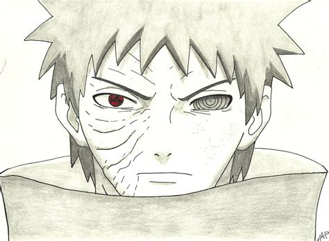 Obito Drawing by MinatoUchiha4 on DeviantArt