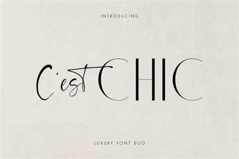 Chic Font - Free Font