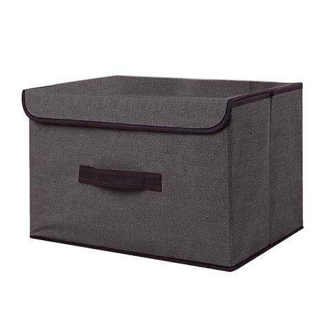 Storage Box Foldable Clothing Sundries Portable Storage Box With Lid Foldable Storage Box Home ...