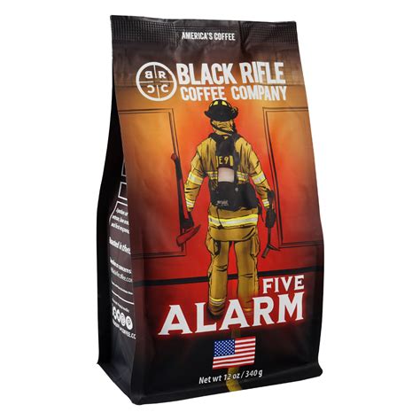 Black Rifle Coffee Company Five Alarm Ground 12oz Bag Medium Roast - Farmstead Outdoors