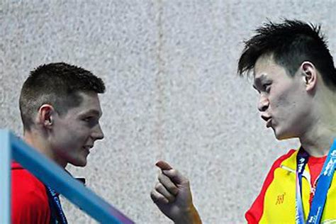 Chinese swimmer Sun Yang clashes with competitors over doping ...