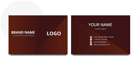 Premium Vector | Professional business id card design