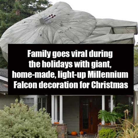 Family goes viral during the holidays with giant, home-made, light-up ...