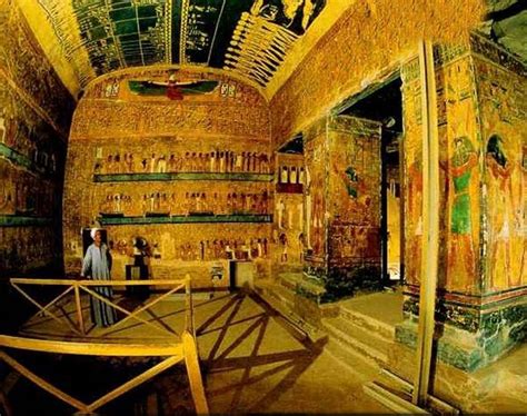 Tomb Of Pharaoh Seti I Is The Largest Tomb In The Valley Of The Kings ...