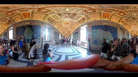 360 VRlog of Entrance to the Sistine Chapel - YouTube