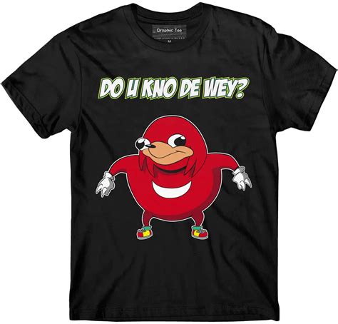 Ugandan Knuckles t shirt, meme t shirt, funny shirt, Do you know the way t shirt-in T-Shirts ...