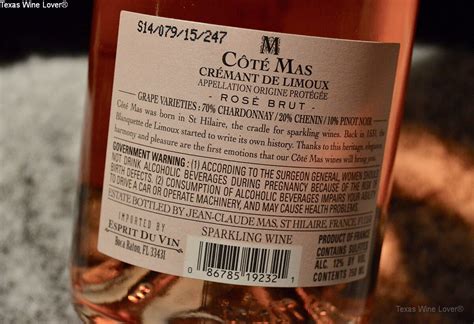 Côté Mas, Crémant de Limoux Rosé Brut Wine Review - Texas Wine Lover