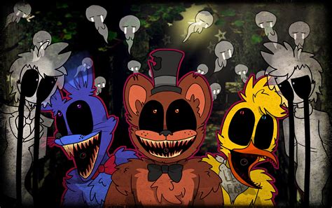 FNAF What if The Nightmare Animatronics Were Real? by CinTanGallery on ...