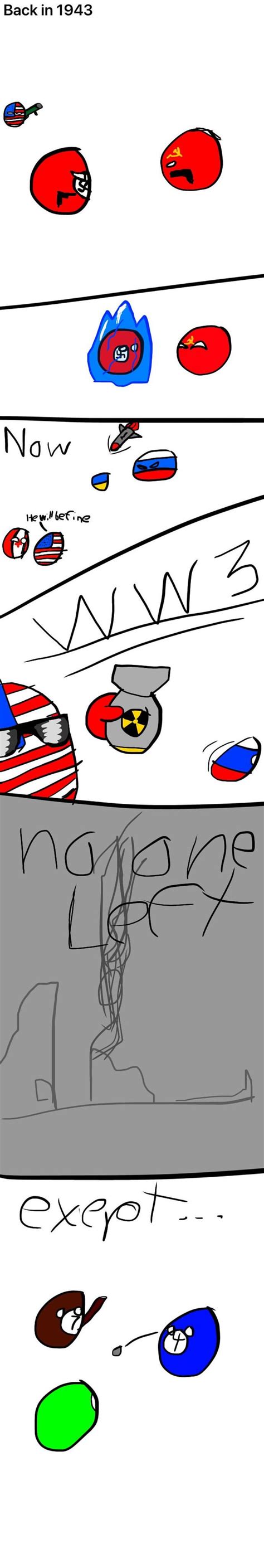 The sad reality 😂 : r/countryballs_comics