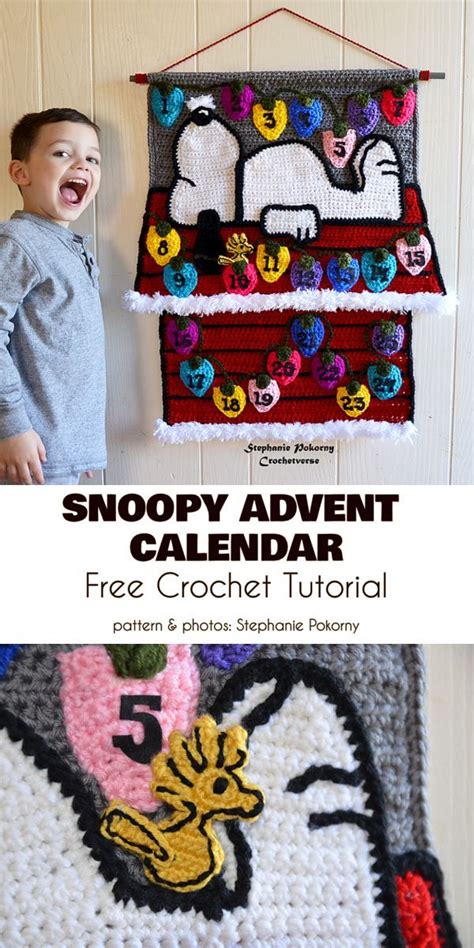 Funny Advent Calendar Free Crochet Patterns | Crochet advent calendar ...