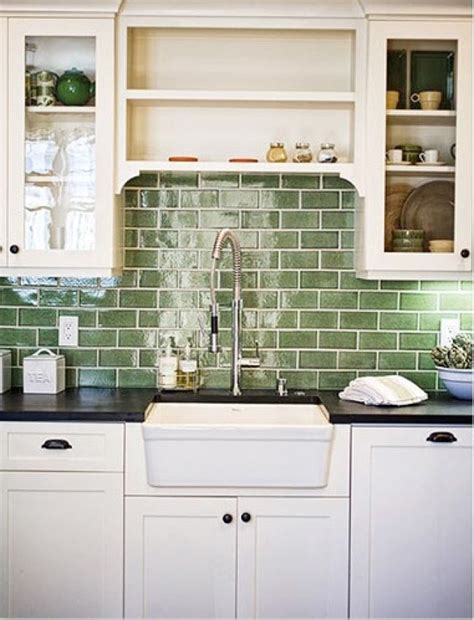 20+ Green Kitchen Backsplash Ideas – DECOOMO