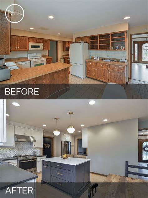 Check out these before and after kitchen remodels and find inspiration for your next kitchen pr ...