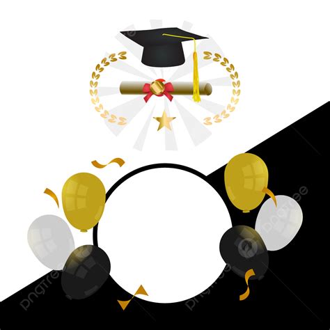 Square Graduation Poster Background Design Vector, Graduation Banner ...