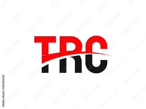 TRC Letter Initial Logo Design Vector Illustration Stock Vector | Adobe ...