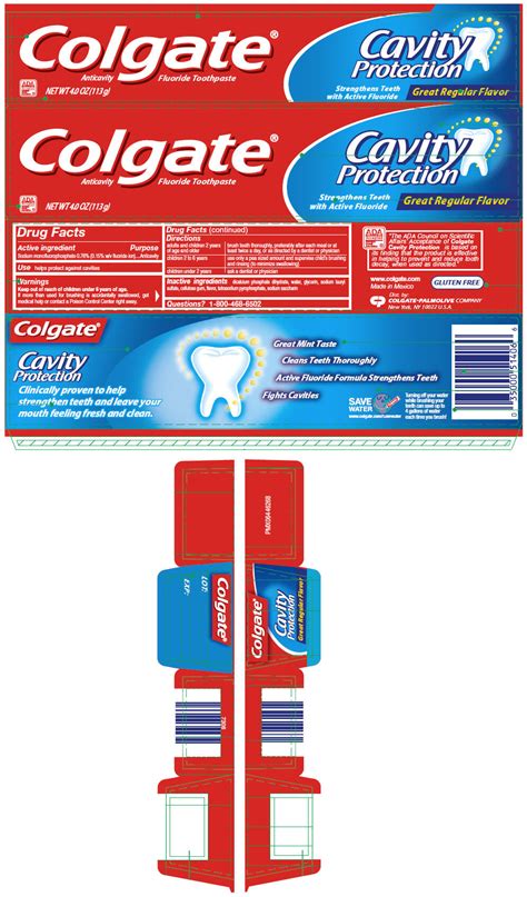 COLGATE® Great Regular Flavor Fluoride Toothpaste