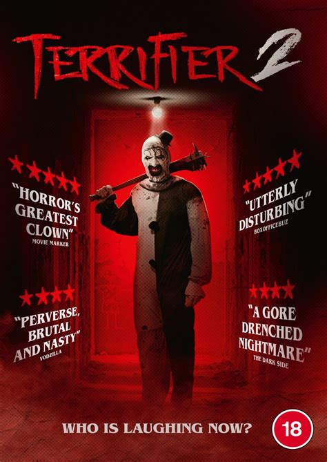 Terrifier 2 DVD | 2022 Movie (Lauren LaVera Film) | HMV Store