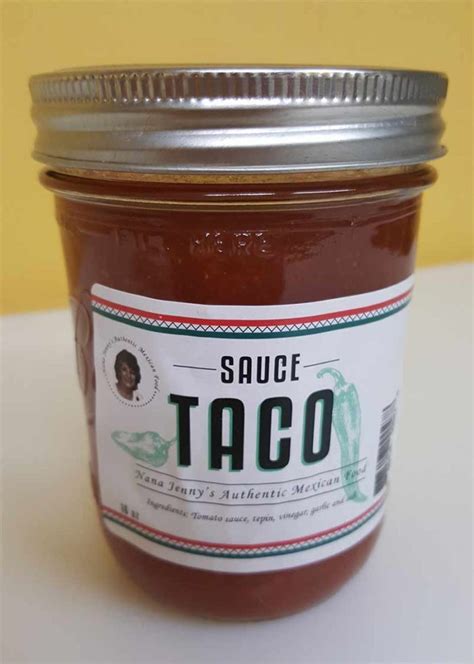 Taco Sauce – Nana Jenny's Authentic Mexican Food