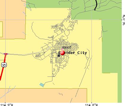 Map Of Boulder City Nevada - Maping Resources