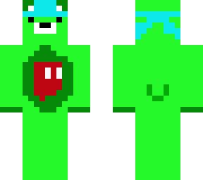 THE GREEN WALLIBEAR | Minecraft Skin