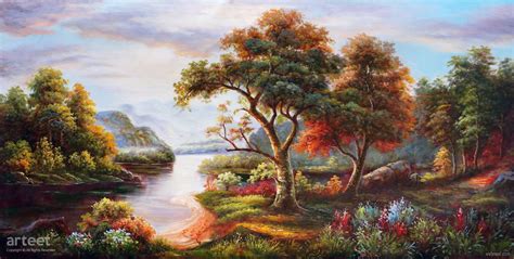 20 Beautiful Landscape Oil Paintings and art works from top Artists